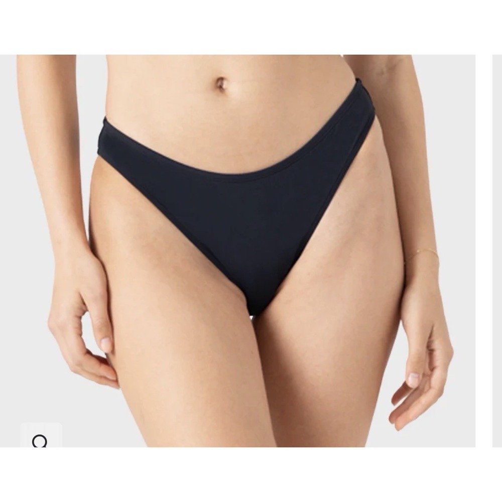 Roxy Classic Hipster Bikini Bottom Black Women's‎ Large